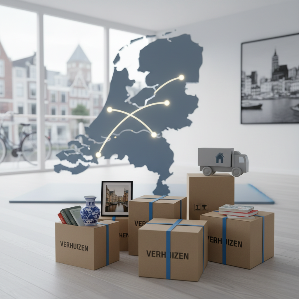Afbeelding bij: Verhuizen Andere Stad Kosten 2026: Bespaar op Lange Afstand